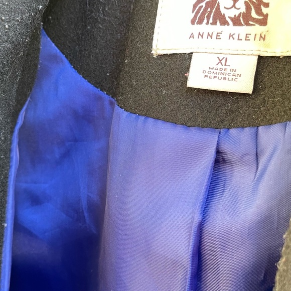 Anne Klein XL Wool Coat - Picture 5 of 8